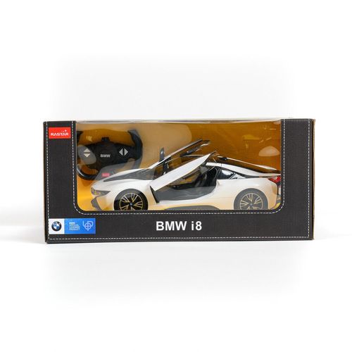 Rastar RC BMW i8 1:14 - bel, crn slika 2