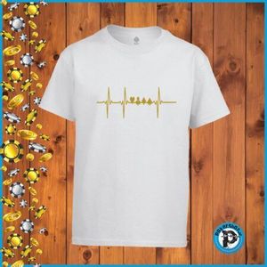 Poker majica "Heart Beat", bijela