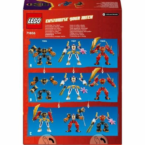 Playset Lego 71806 Cole Zemaljski Elementalni Mech slika 2