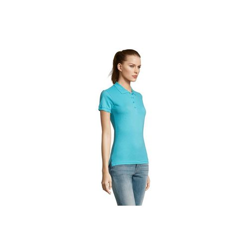 PASSION ženska polo majica sa kratkim rukavima - Atoll blue, XL  slika 3