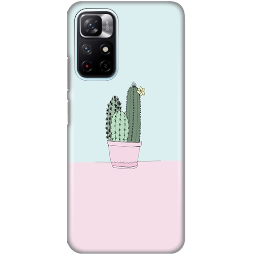 Torbica Silikonska Print za Xiaomi Redmi Note 11T/Poco M4 Pro 5G Cactus slika 1