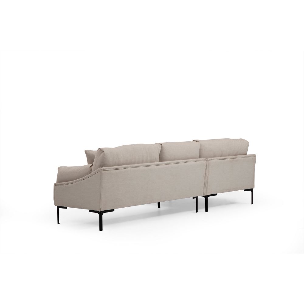 Leo Kutna Sofa Lijeva - Krem slika 4