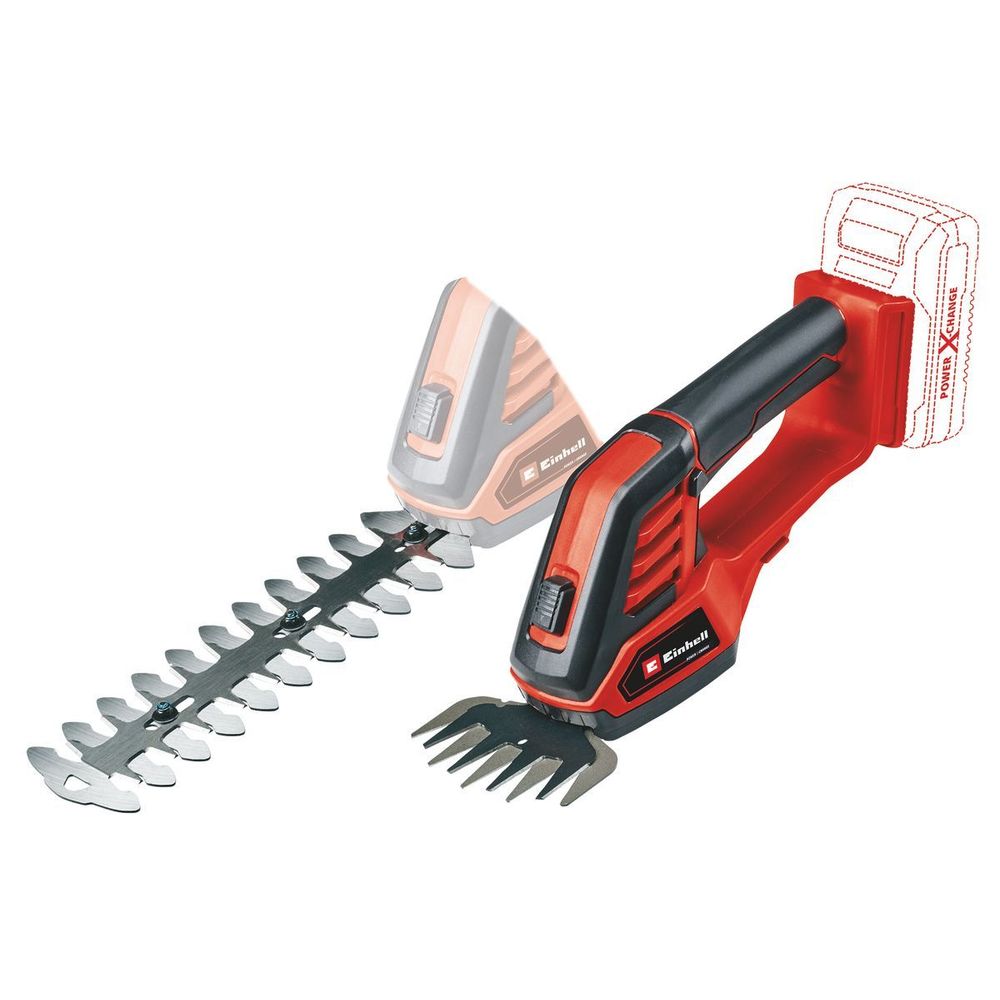 Einhell Akumulatorske makaze GE-CG 18/100 Li-Solo + baterija i punjač slika 1