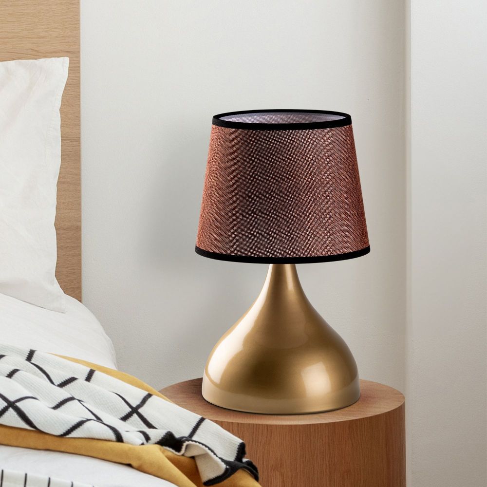 Gota - 15475 Zlatno-Smeđa Stolna Lampa slika 1