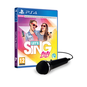 Let's Sing 2021 - Single Mic Bundel, Playstation 4