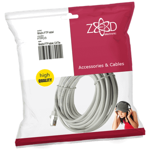 ZED electronic Mrežni FTP kabl, CAT5E, 3 met - FTPC/3