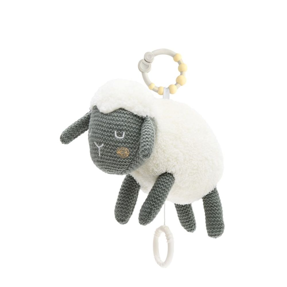 Kikka Boo Muzička igračka na potez Sleepy Sheep slika 1