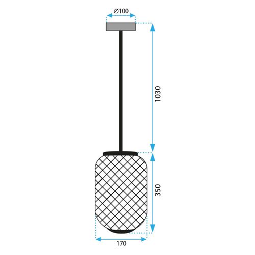 Stropni luster APP1424-1CP slika 9