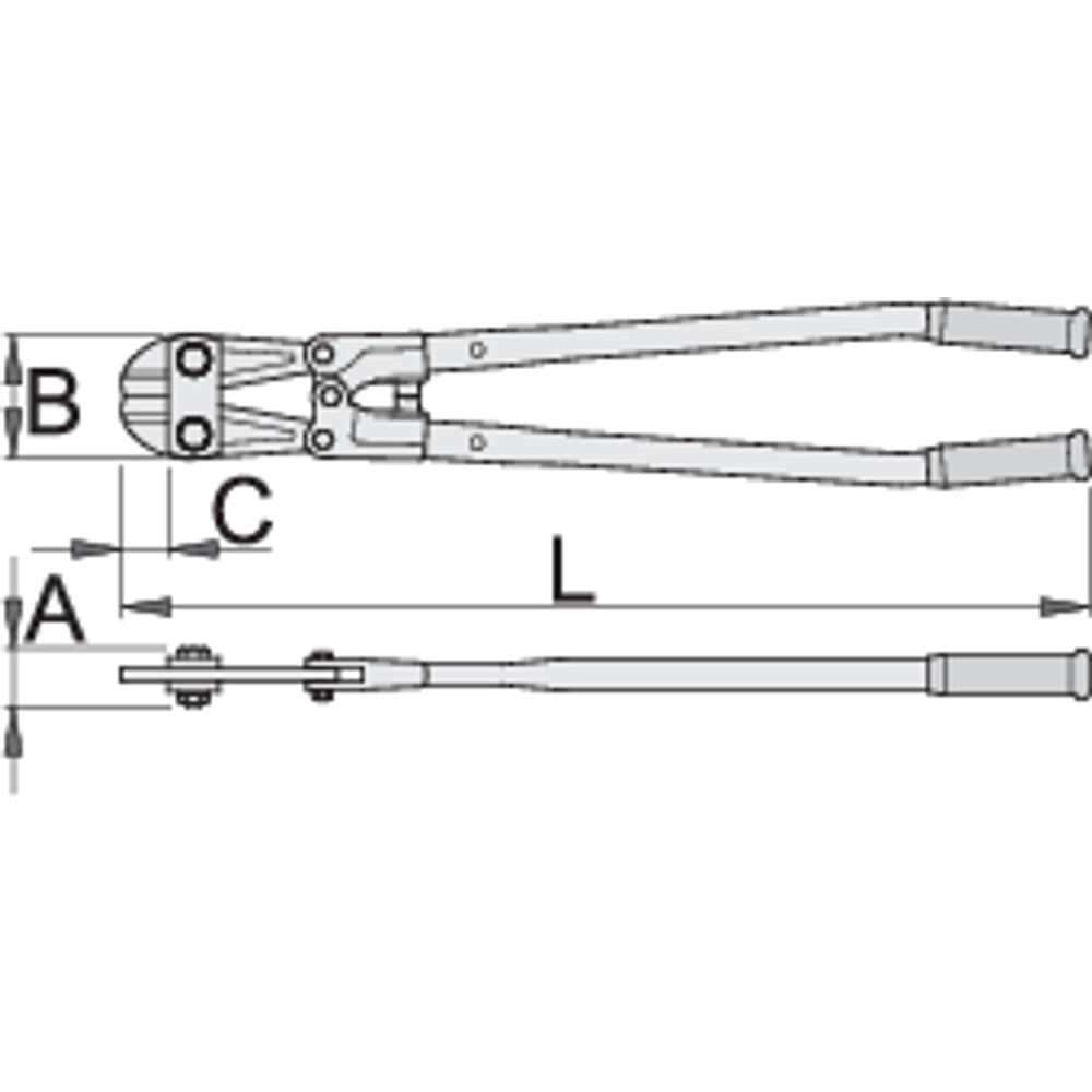 Unior Kliješta za betonsko željezo 900 mm, 596/6A - Izuzetna snaga i preciznost slika 2