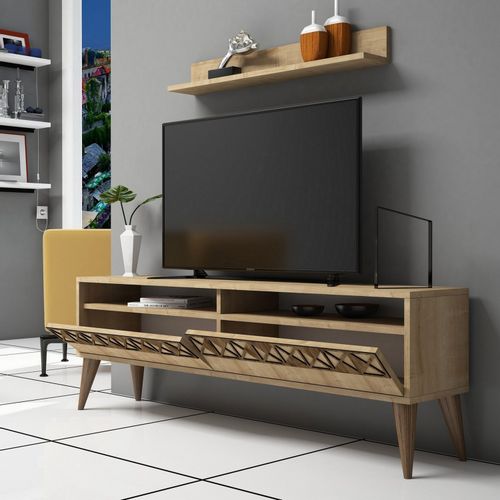 Woody Fashion TV jedinica, Line - Oak slika 3