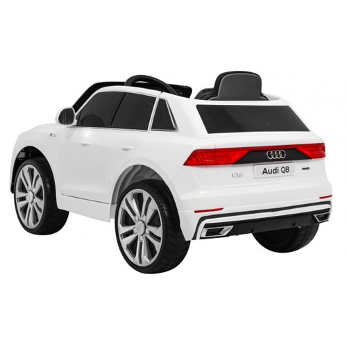 Licencirani auto na akumulator Audi  Q8 LIFT  - bijeli slika 5