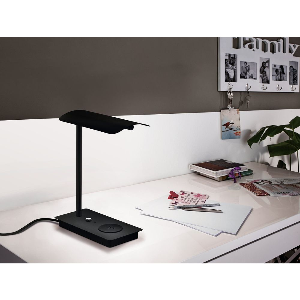 Eglo stolna/1, led, 5,8w, sa punjačem, crna  "arenaza" slika 2