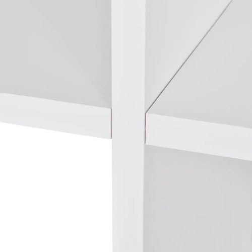 242552 Staircase Bookcase/Display Shelf 107 cm White slika 23