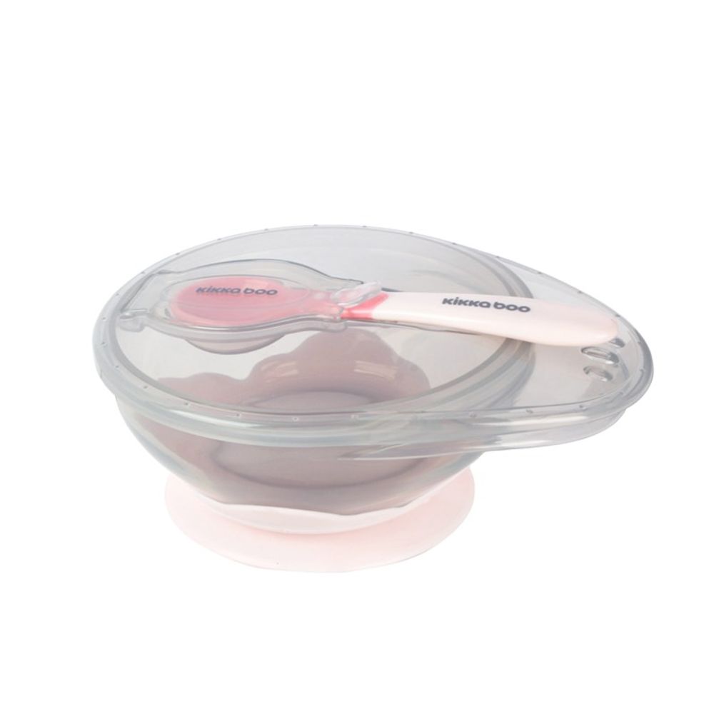 Kikka Boo Set za jelo 250ml, Pink slika 1