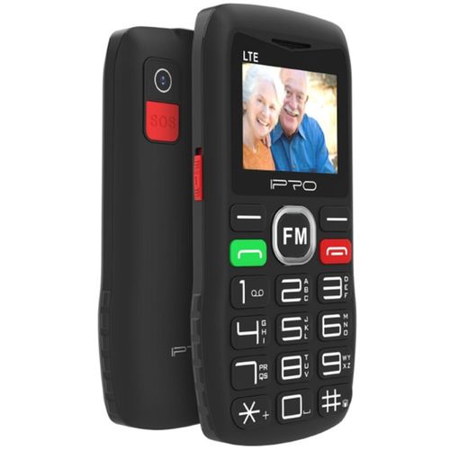 IPRO SENIOR II F188 1,8inc 32MB, Mobilni telefon DualSIM, 1000mAh, kamera, SOS dugme, Crni slika 7