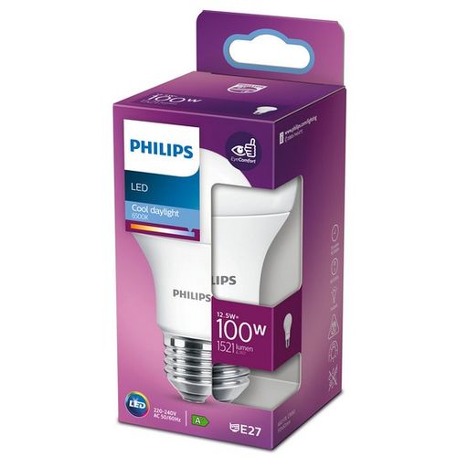 Philips PS755 LED SIJALICA 12,5W (100W) A60 E27 CDL 6500K  FR ND 1PF/10 slika 1