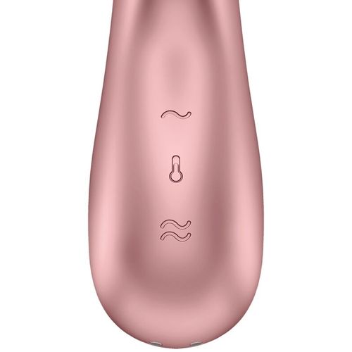 Satisfyer Hot Lover Vibrator Rose and Beige slika 3