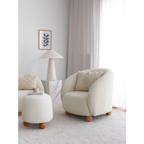 Slon - White White Wing Chair slika 1