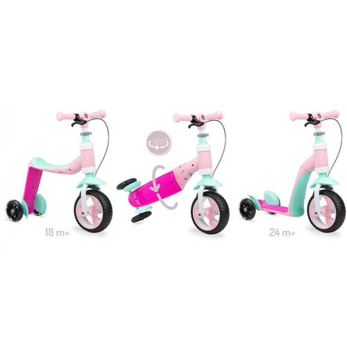 Momi Romobil guralica Elios, Pink slika 14