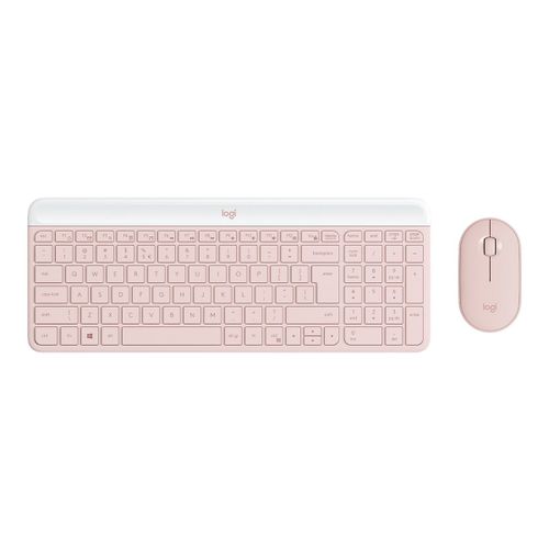 Tipkovnica Logitech MK470 Slim Combo - ROSE, 920-011322 slika 4