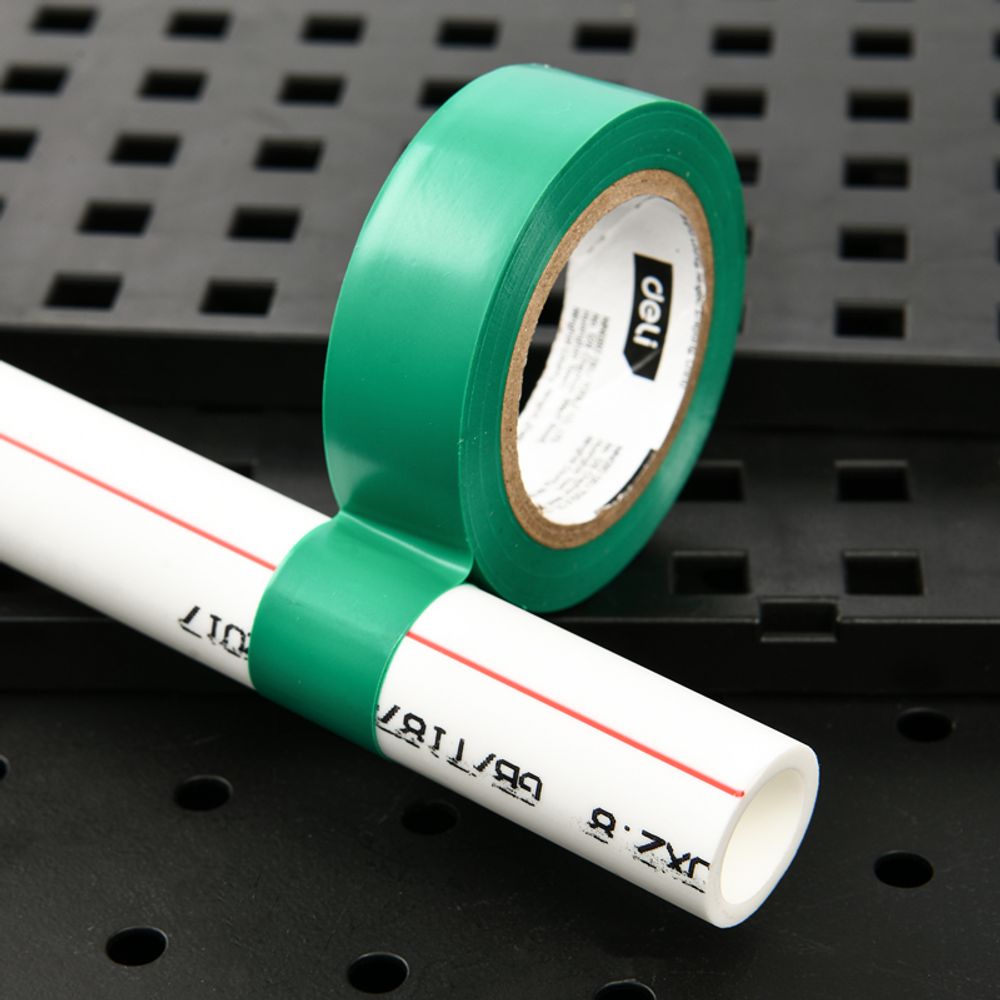 PVC izolir traka zelena DELI 18mmx10m EDL5266 slika 2