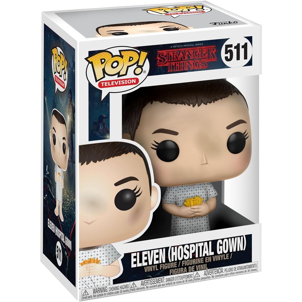 POP! Vinyl figura Stranger Things Eleven u bolničkoj haljini slika 4