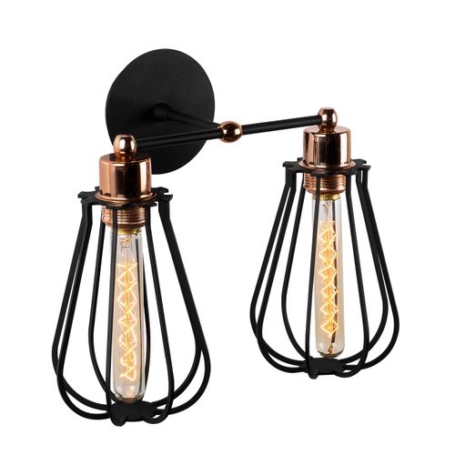 Fetiye - N-1121 Black
Bronze Wall Lamp slika 3