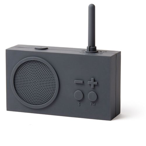 LEXON TYKHO bluetooth zvučnik +FM radio ,bate.20h punj.4h,micro-USB, tamno sivi slika 1