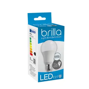 BRILLA LED ŽARULJA E27 A60 11W 6500K