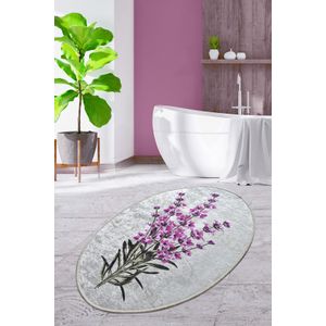 Lavender Oval DJT  Multicolor Carpet (60 x 90)