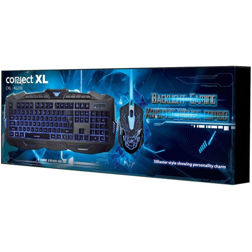 Connect XL Tastatura + miš, gaming set - CXL-KG250 Kit Gaming slika 2