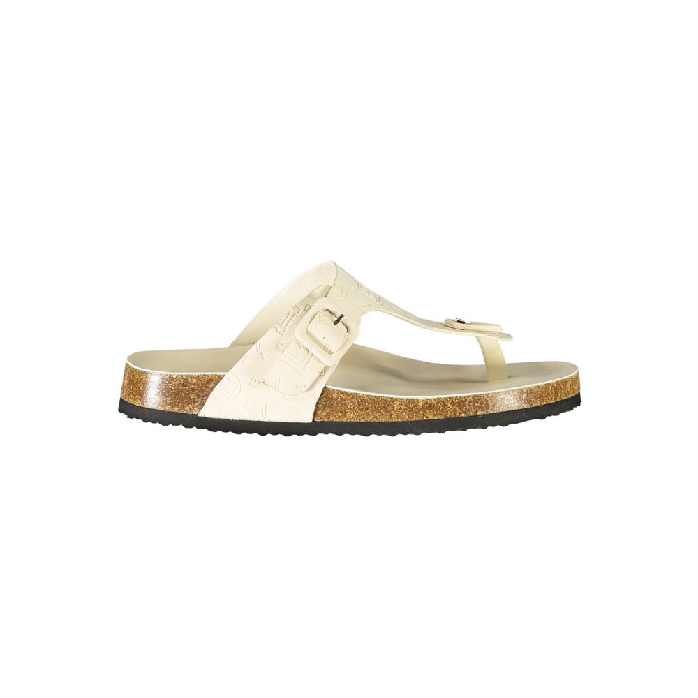 LAURA BIAGIOTTI WOMEN'S WHITE SLIPPER FOOTWEAR slika 1