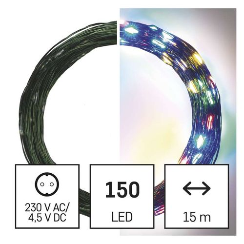 Emos LED nano lanac zeleni 150 LED 15 m MTG-D3AM03 slika 3