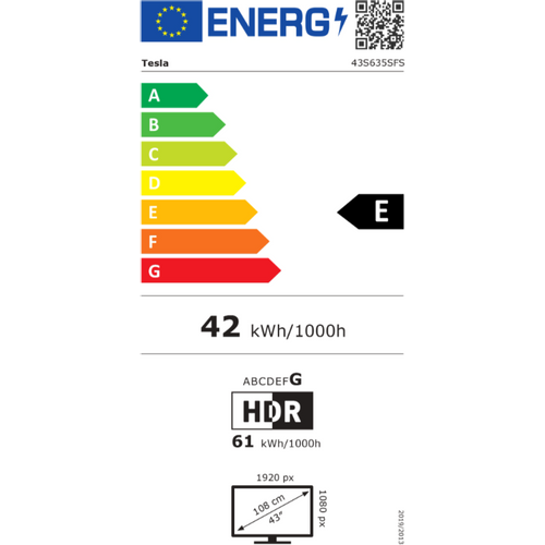 Tesla TV 43S635SFS, 43" Google TV, Full HD slika 9