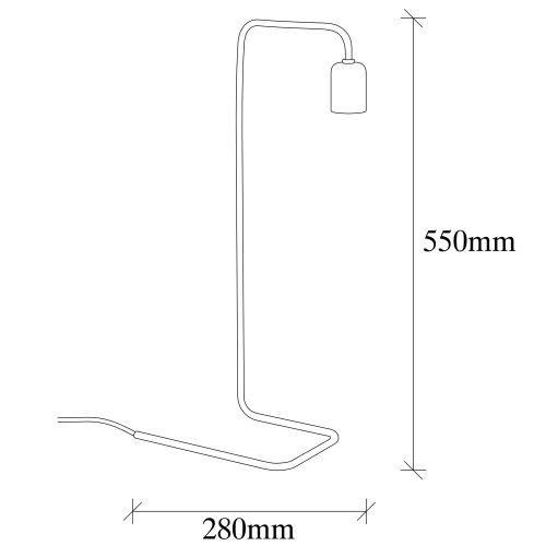 Denge - 3440 Crni Nikl Stočić Lampa slika 3