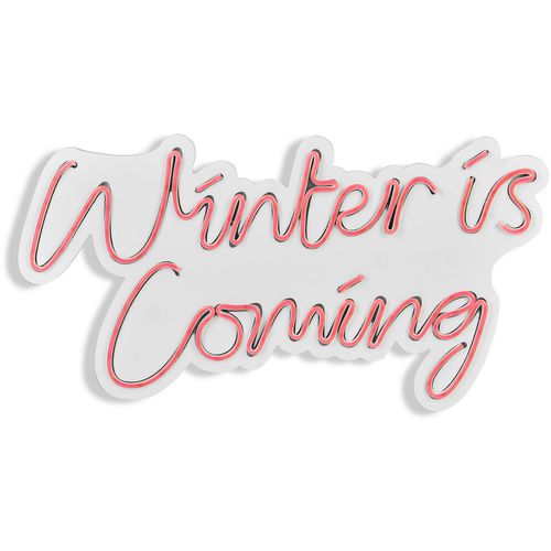 Wallity Ukrasna plastična LED rasvjeta, Winter is Coming - Pink slika 6