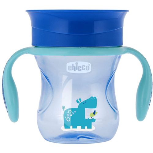 Chicco no spill čaša Perfect 360 stepeni,12+,plava slika 1