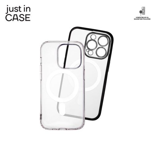 2u1 Extra case MAG MIX paket CRNI za iPhone 14 Pro slika 2