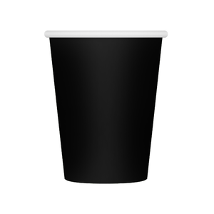 PF-KJCN Papirna čaša Crna 250ml, 6kom