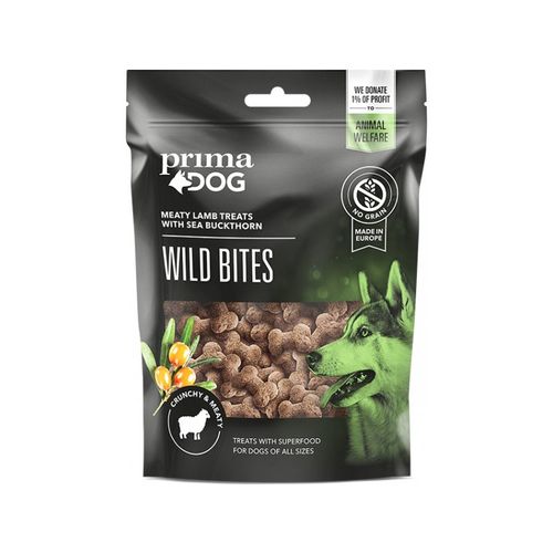 PrimaDog Wild bites Crunchy jagnjetina i morski bučak 100 g slika 1