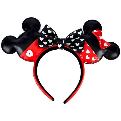 Loungefly Disney Mickey and Minnie Valentines headband slika 1