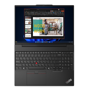 Lenovo Think 21MA002YCX ThinkPad E16 G2 Core Ultra 7 155H (16C/22T, up to 4.8GHz, 24MB), 1x 16GB DDR5 5600, SSD 512GB NVMe, 16.0" WUXGA (1920x1200) AG IPS 300n, Intel Grph, GLAN, Wi-Fi 6E, BT, KybUK BL, Thunderbolt 4, HDMI, FPR, Cam IR+FHD1080p, Alum, 2Wx2, 57Wh, no OS, 3YW