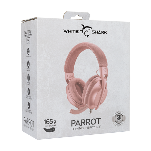 White Shark HEADSET GH-2440 PARROT Roze slika 10