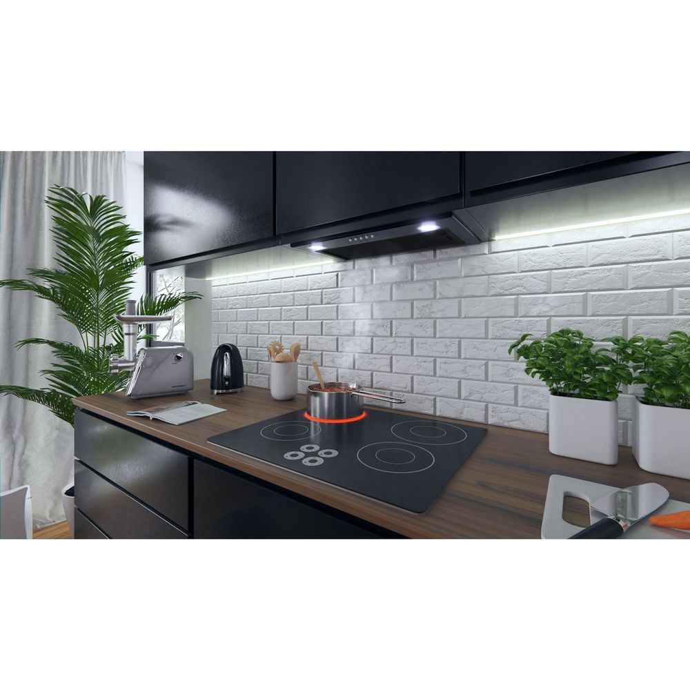 Kuhinjska napa za ispod ormarića 60 cm crna BE-50 slika 4