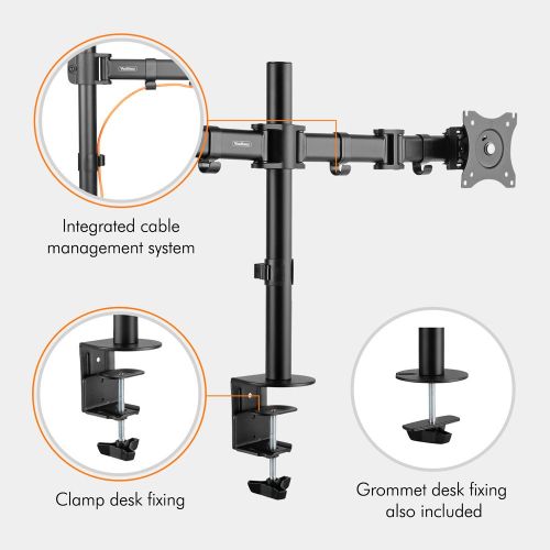 VonHaus dual desktop bracket for two monitors (13 - 32 '') slika 3