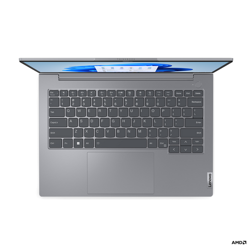 Lenovo Think 21KJ008RYA ThinkBook 14 G6 ABP, Ryzen 5 7430U (6C/12T, 2.3/4.3GHz, 3MB L2/16MB L3), 16GB DDR4, SSD 512GB PCIe 2242, 14" WUXGA (1920x1200) IPS AG 300n, AMD Radeon, GLAN, WLAN, BT, KybSR BL, HDMI, 2x USB 3.2 G1, 2x USB-C 3.2 G2, FPR, Cam FHD+IR, 45Wh, AL, no OS, 3YW slika 4