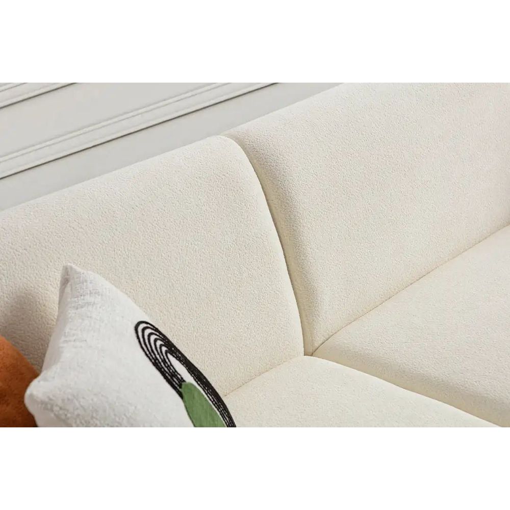 Ugaona Sofa S-Loft Desna - boje: bijela slika 9