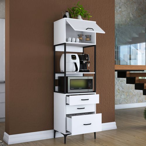 JE135 - 3101 White Multi Purpose Cabinet slika 5