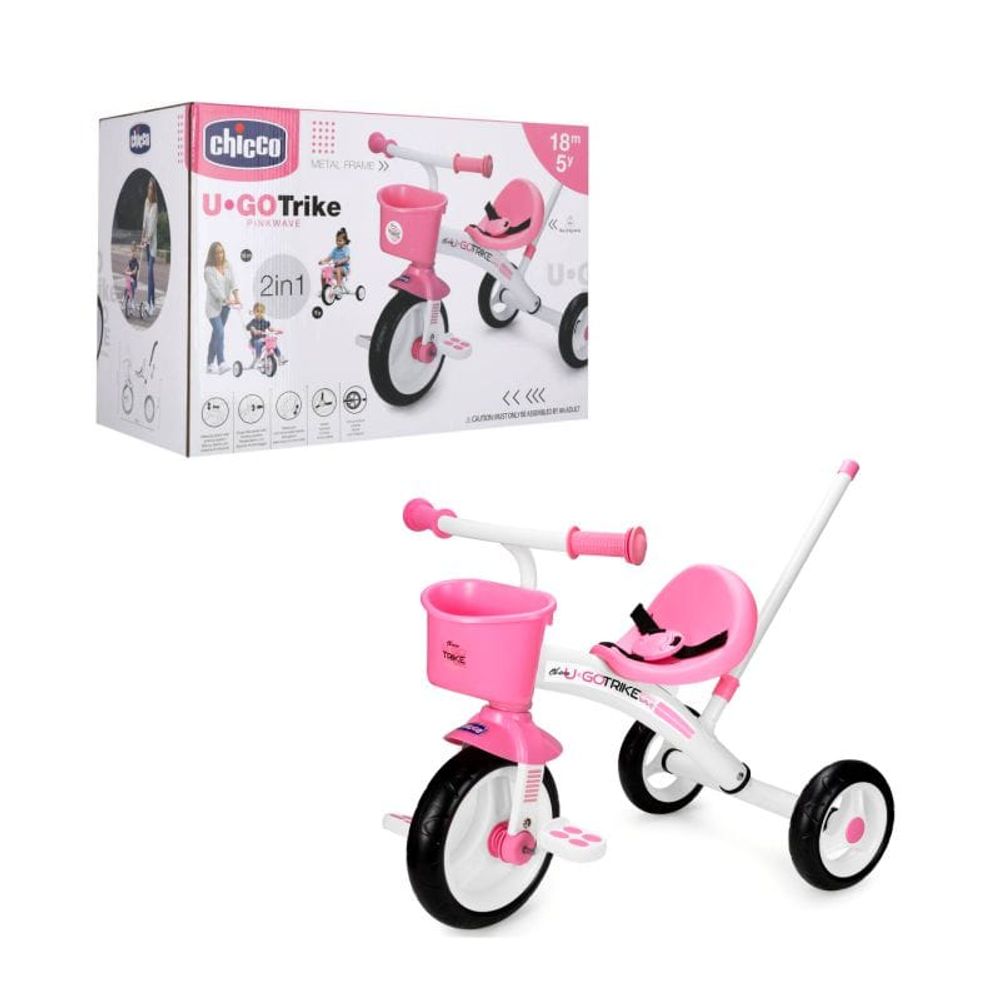 Chicco Tricikl U-GO, Pink slika 2