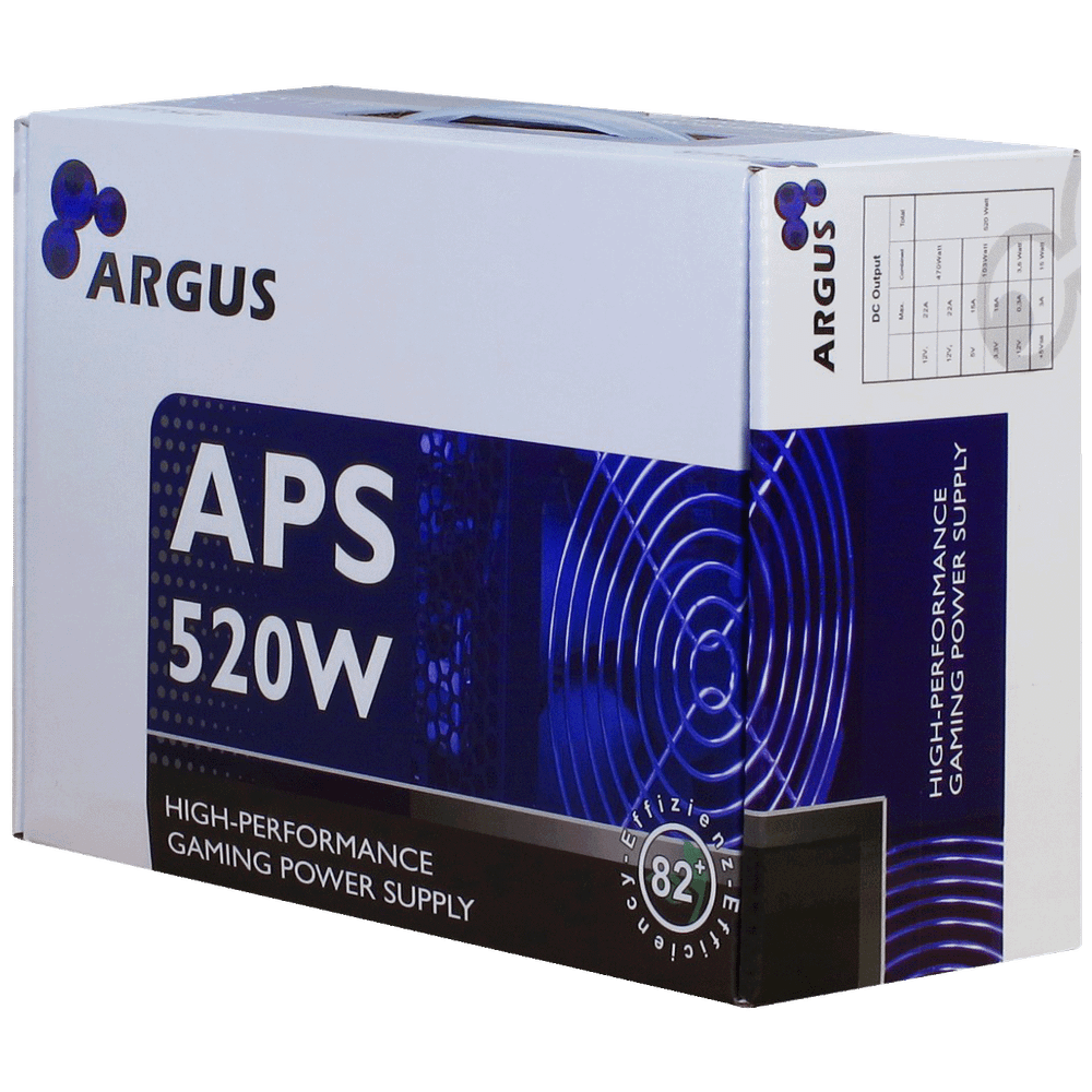 Inter-Tech Napojna jednica za PC, ATX, 520W - Argus APS-520W slika 3